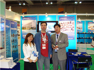 2007年力辉电机参加环球资源香港电子展