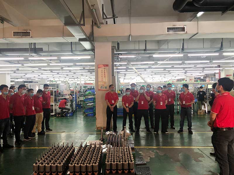 深圳力辉电机第六届“机修技能大赛”1