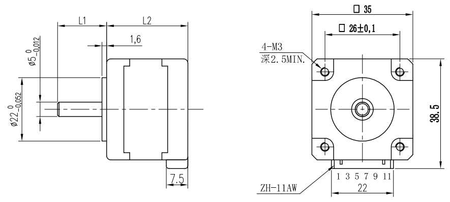PST.35HB 外形图 / 产品资料 1