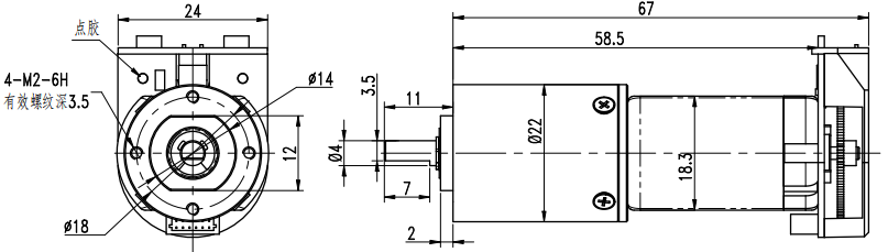PGM.P022M0045-01 外形图 / 产品资料 1