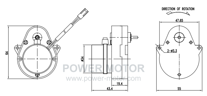 PGM.C064 外形図 / 製品資料 1