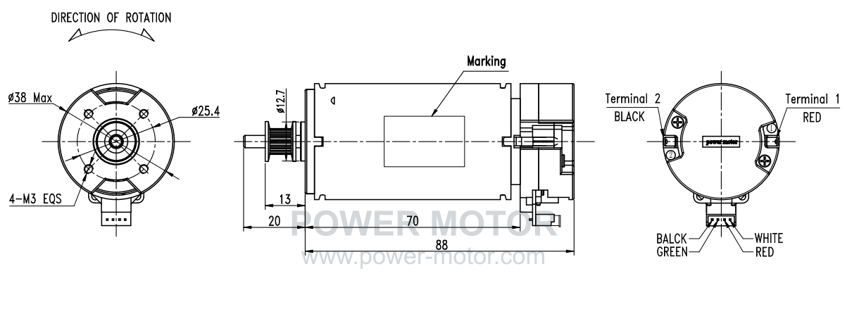 PT.2732 外形図 / 製品資料 1