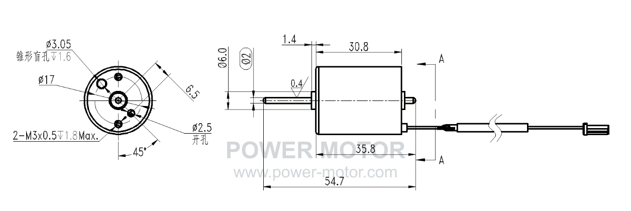 PBL.2220 外形図 / 製品資料 1