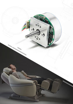 Electric Massage Chair Brushless Motor