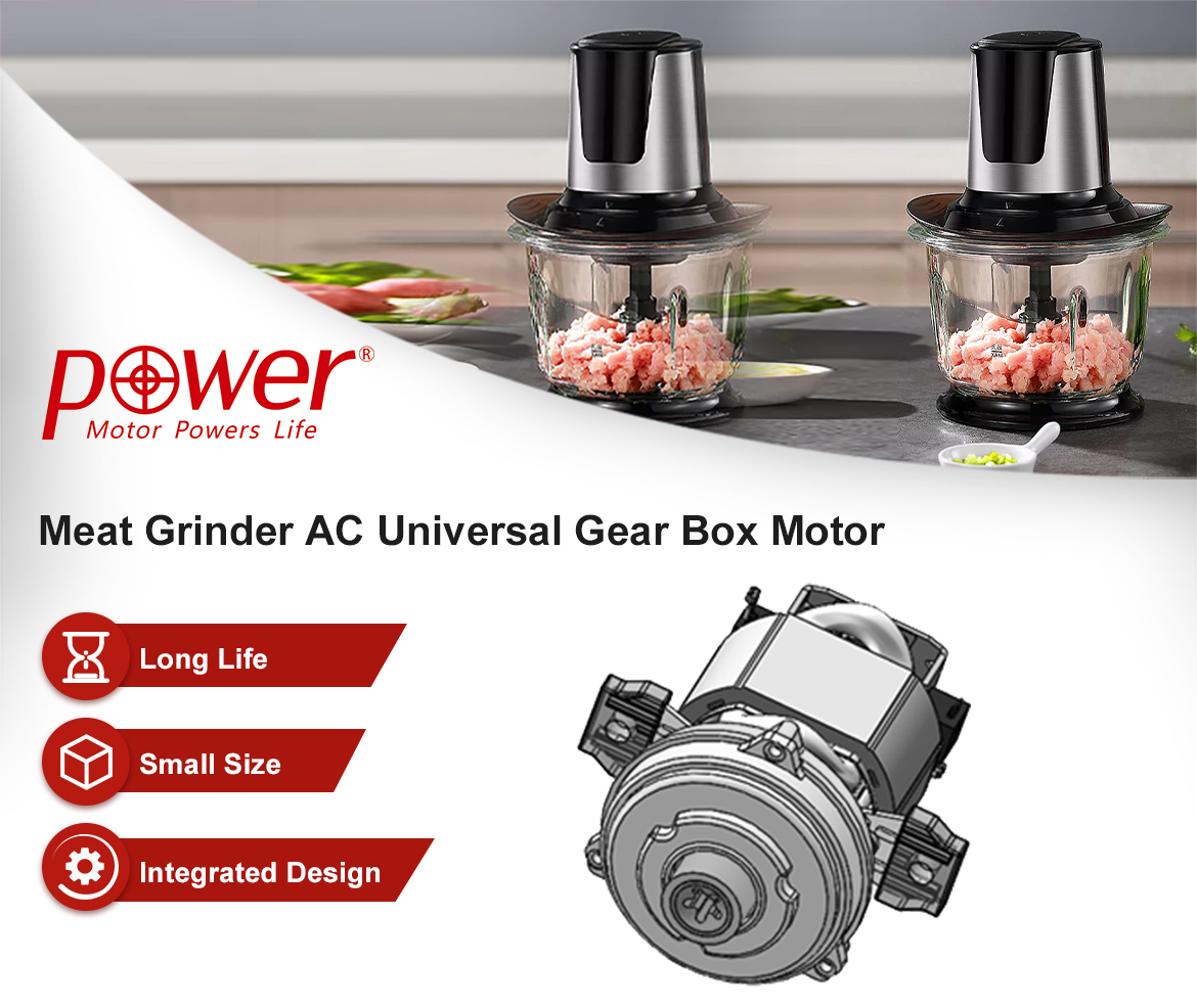 AC Universal Motor for Meat Grinder