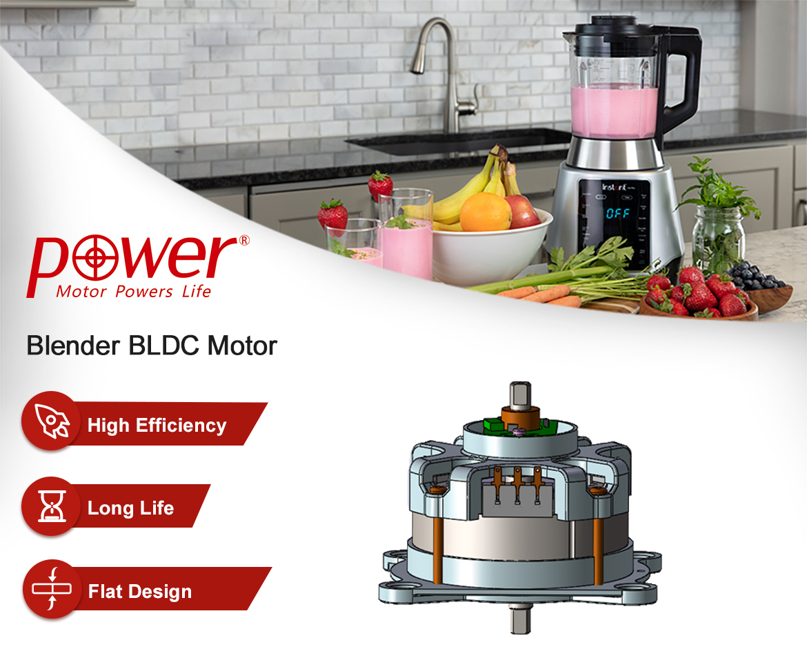 Flat Blender Brushless DC Motor
