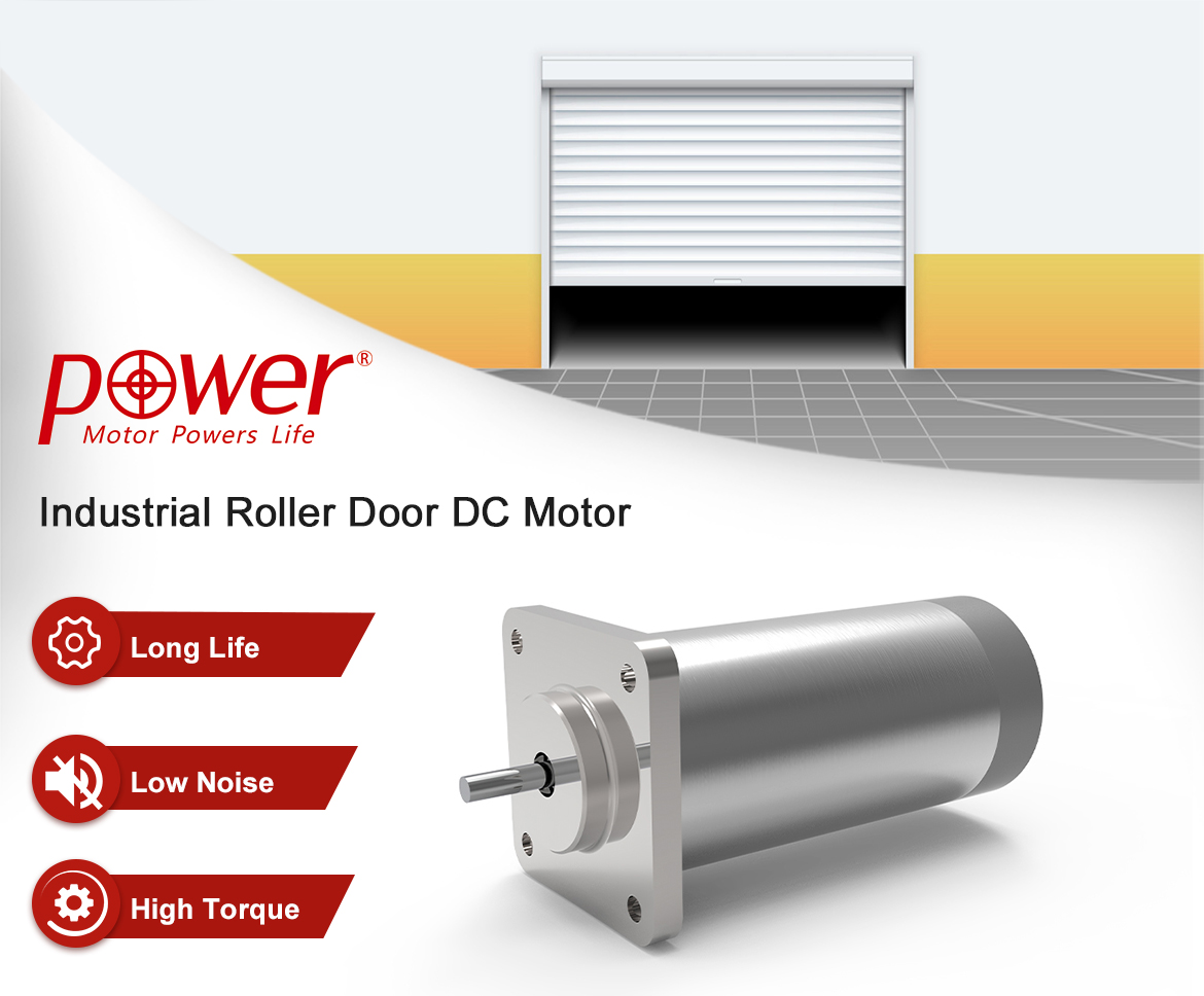Industrial Roller Door DC Motor