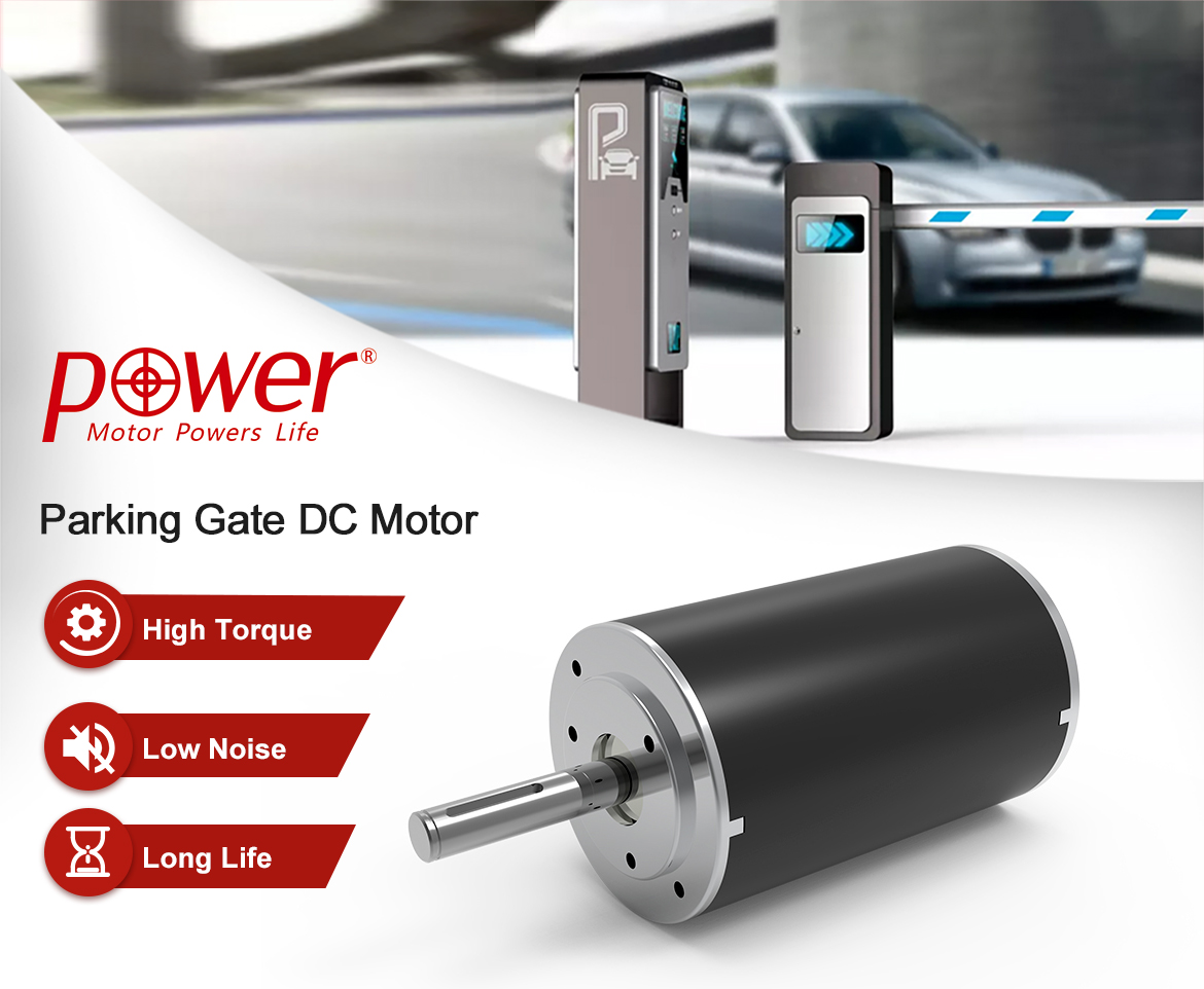 High Torque Parking Gate Barrier Gate DC Motor