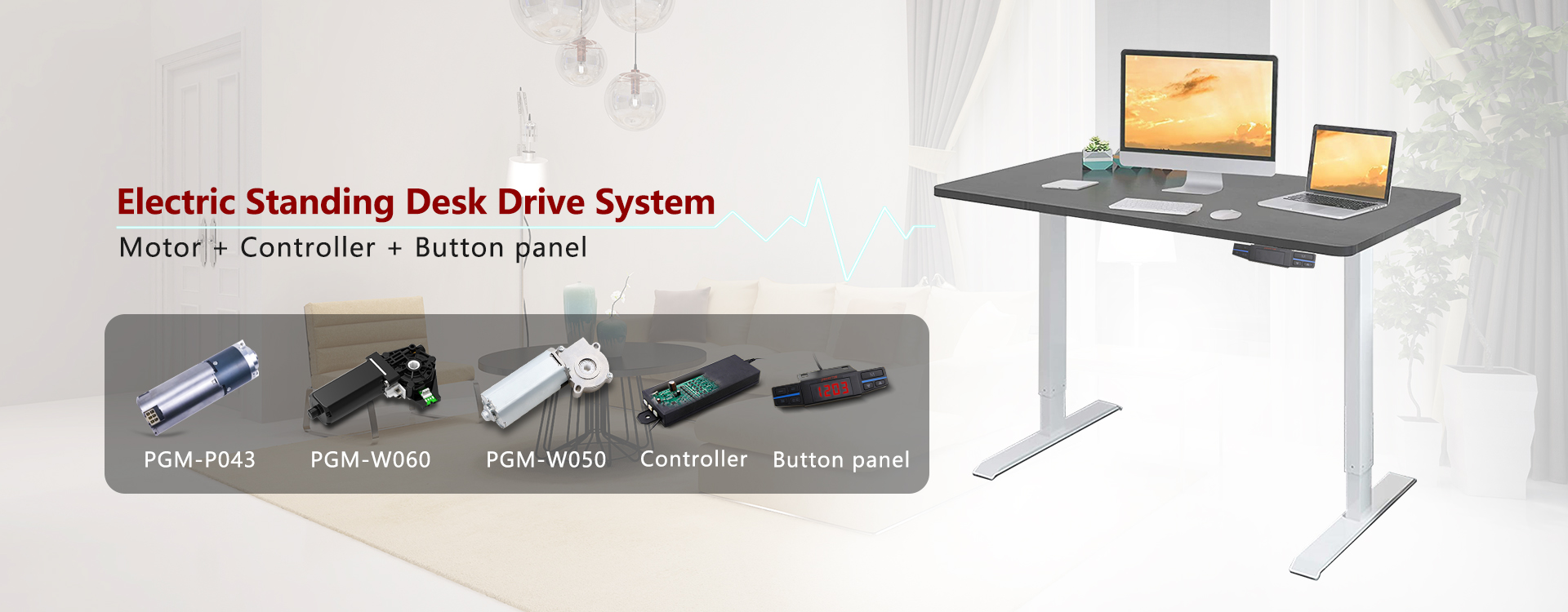 Electric Standing Desk Drive System