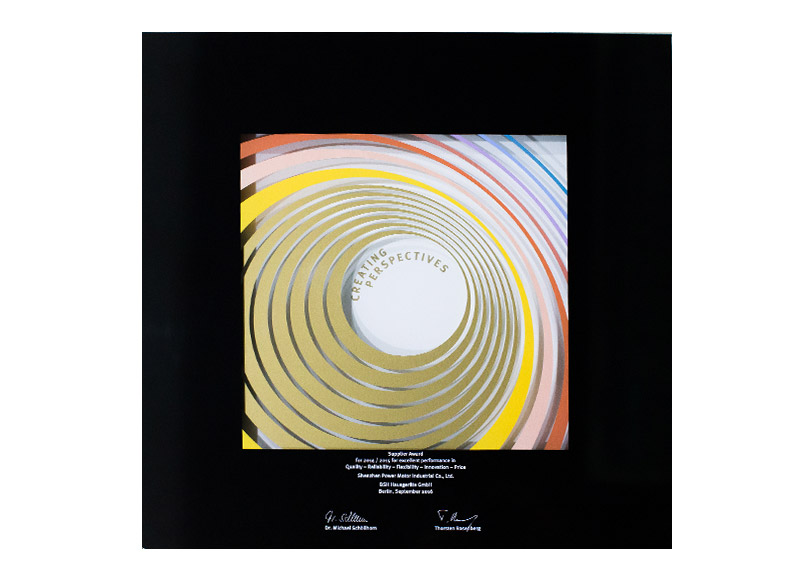 POWER is awarded the excellent supplier by BSH.jpg
