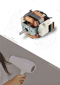 Hair Dryer Motor AC Universal Motor customizable