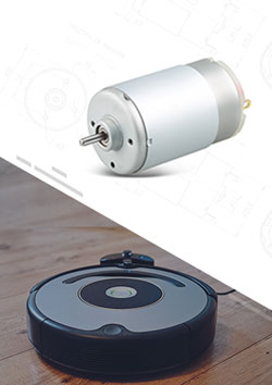 Vacuum Cleaner Robot DC Motor