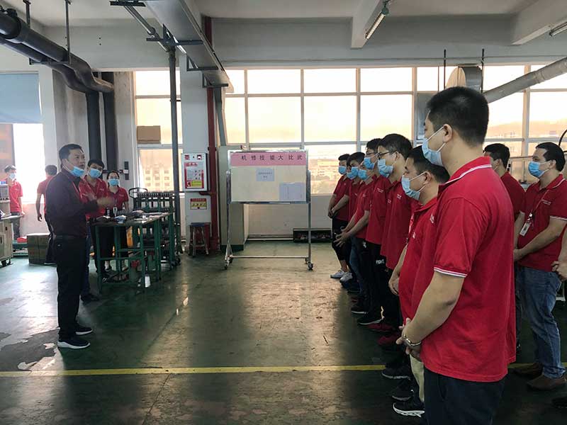 Shenzhen Power Motor the sixth "overhaul skills contest"2