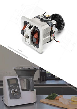 Multi-functional Kitchen Robot AC Universal Motor