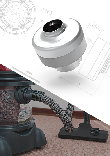 Dry&Wet Dual Purpose Vacuum Cleaner Brushless DC Motor