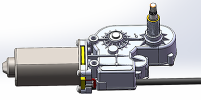 Motor schematic outline