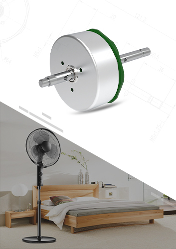 High performance electric fan motor 24V brushless DC motor outer rotor PBL52 Series