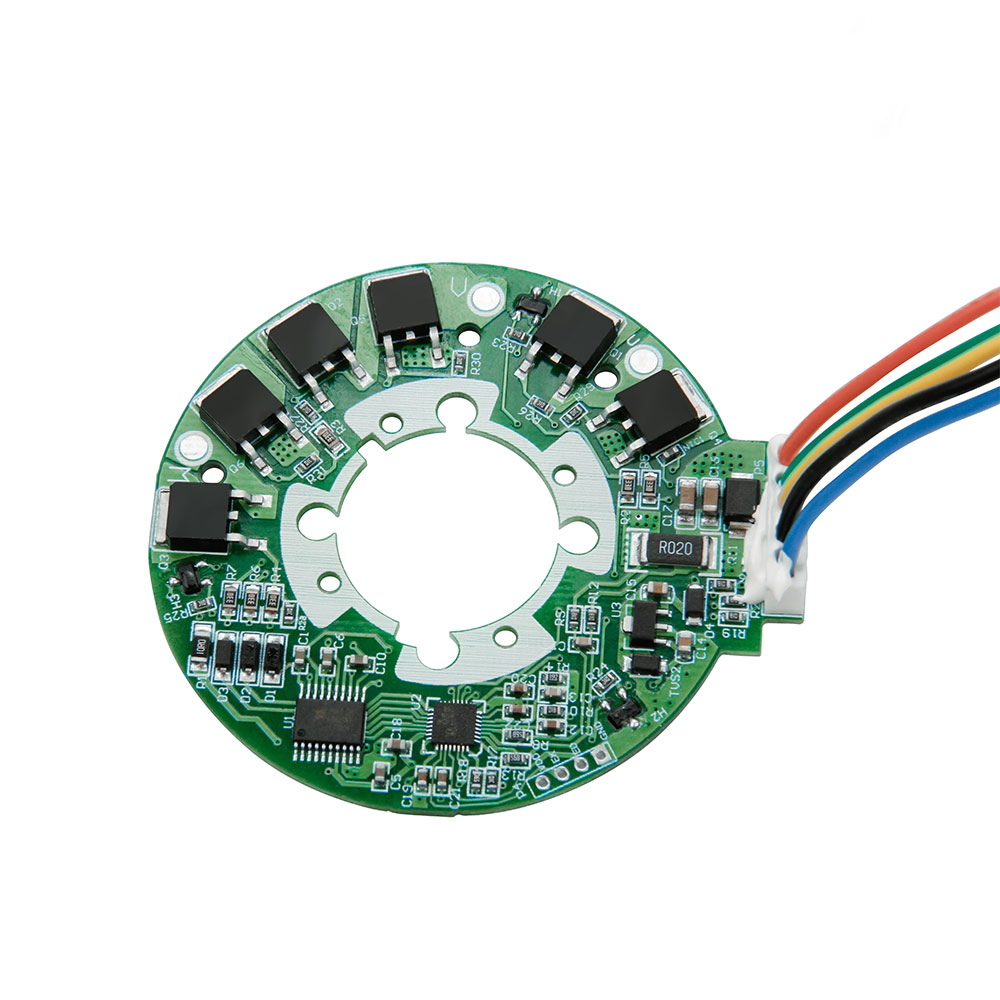 Low pressure 3 phase brushless DC motor controller for fascia gun muscle massager