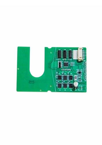 Low voltage 3 phase brushless DC motor controller for multiplane mirror scanner