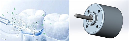 Water Flosser Motor Solution