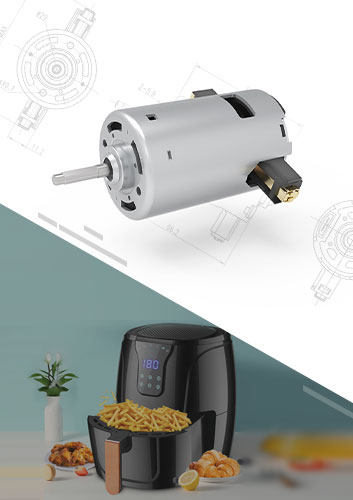 Air Fryer Motor 230V DC Motor PT-7712PM Series