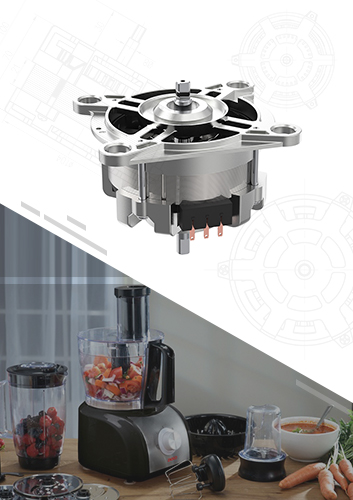 Flat Blender Brushless DC Motor