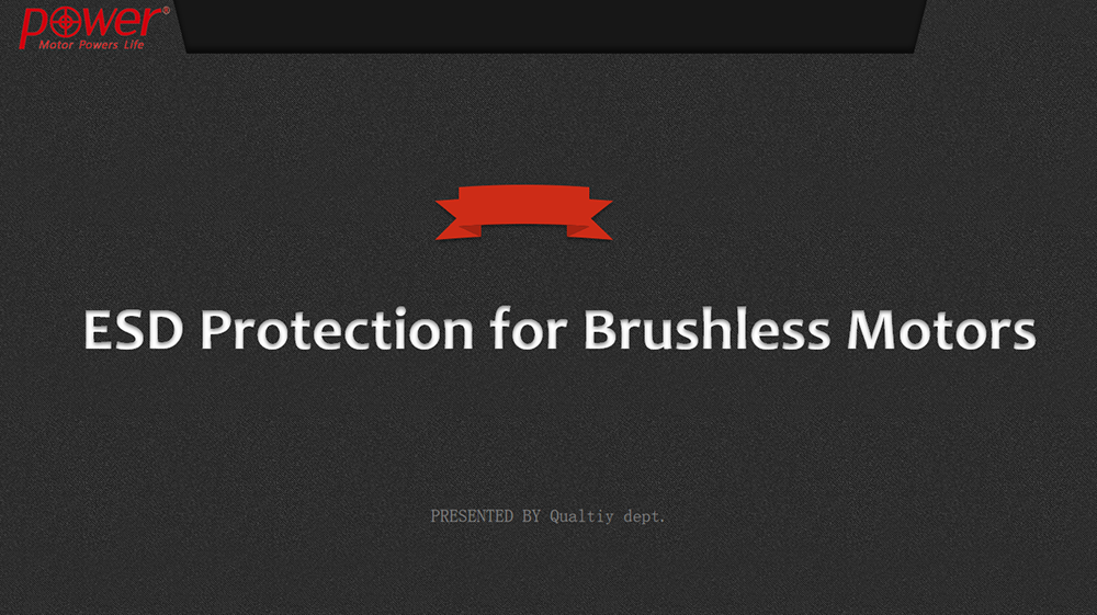 Electrostatic Protection Oiverview of Brushless Motors