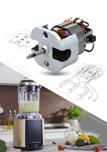 Mature blender motor 230V AC universal motor PU7030 series