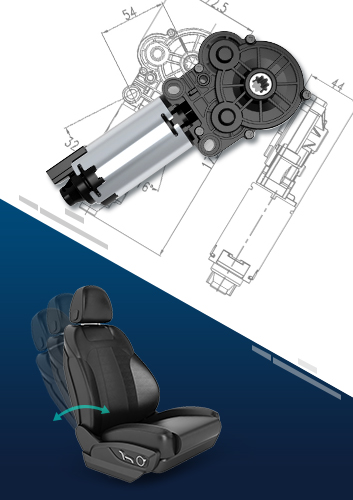 Power Seat Adjustment Motor