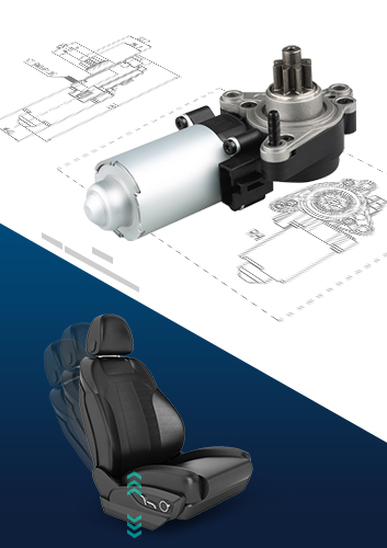 Power Seat Adjustment Motor
