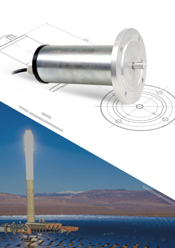 Waterproof Solar Heliostat DC Motor