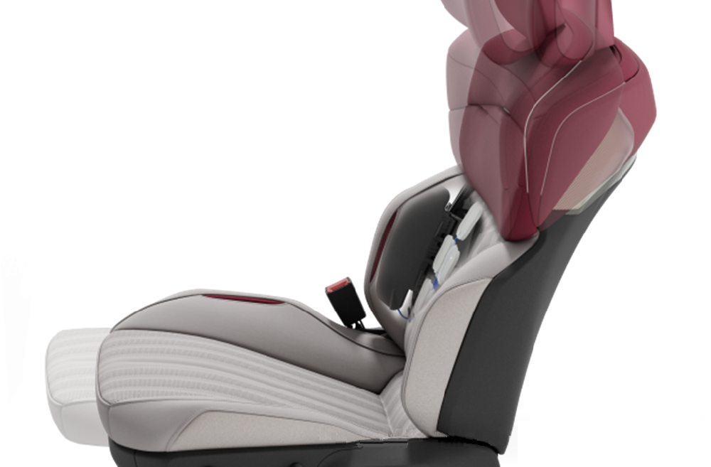 Car seat long slide rail brush motor solution