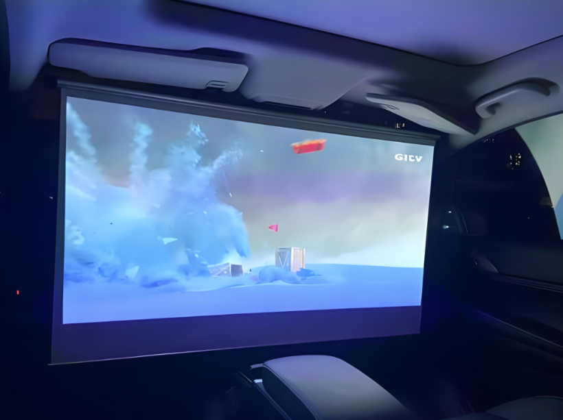 Automotive Projection Screen Reel Motor