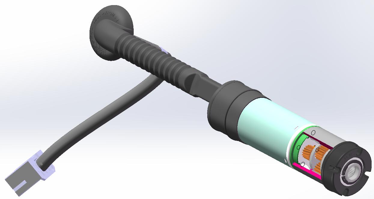 powered tailgate motor example